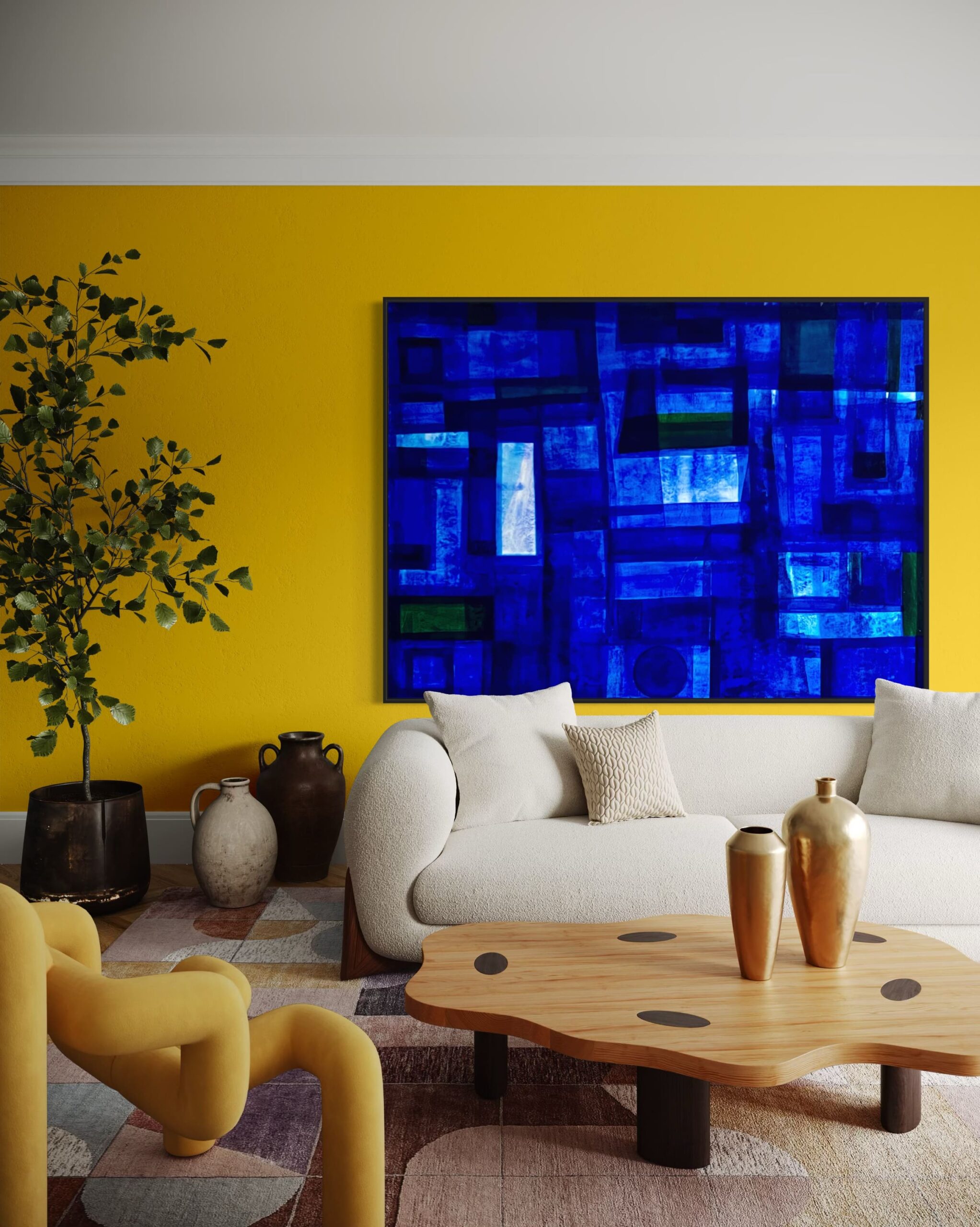 AZUL é uma obra feita pelo artista plástico Alois Hunka.