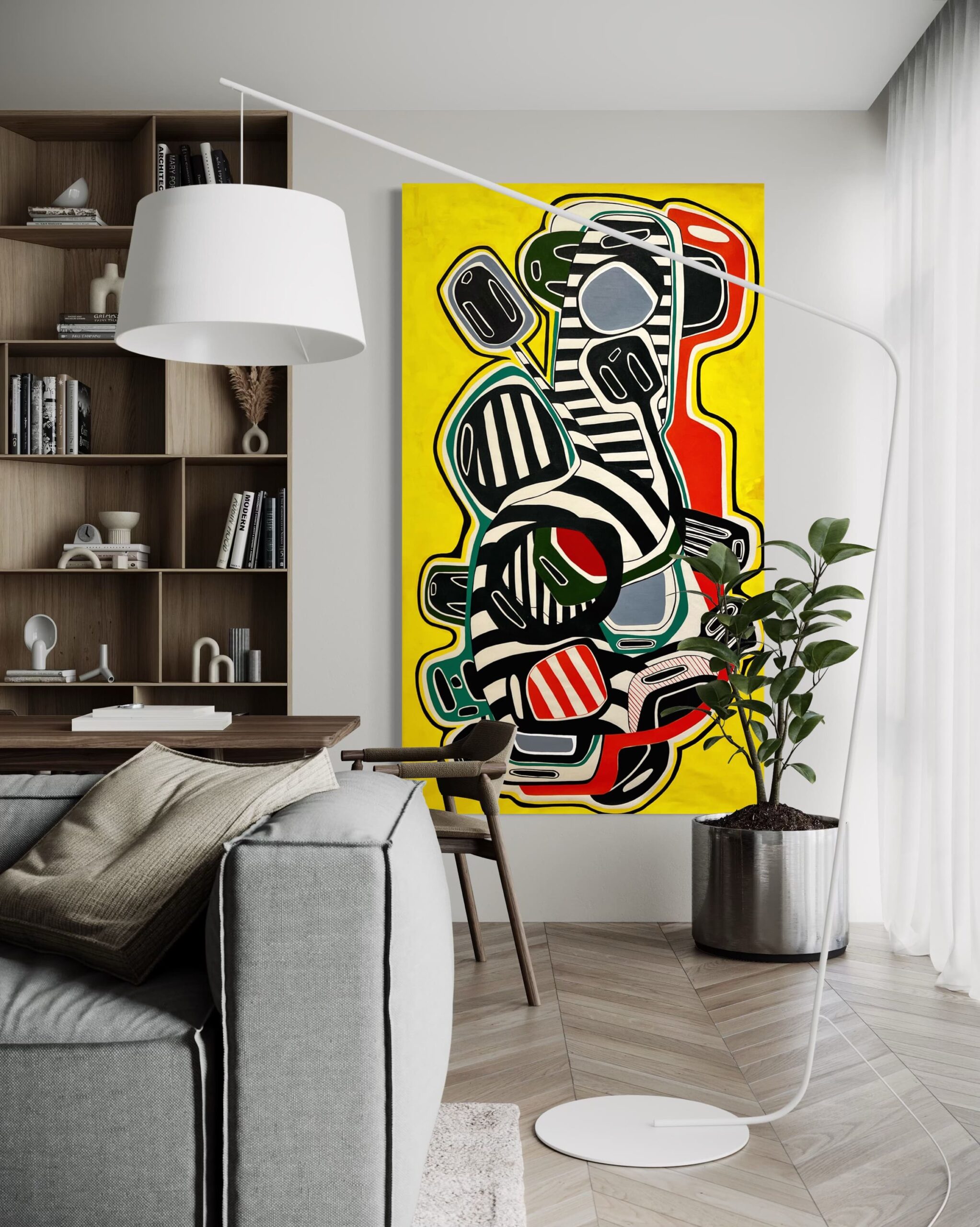 CALHAMBEQUE é uma obra feita pelo artista plástico Alois Hunka.