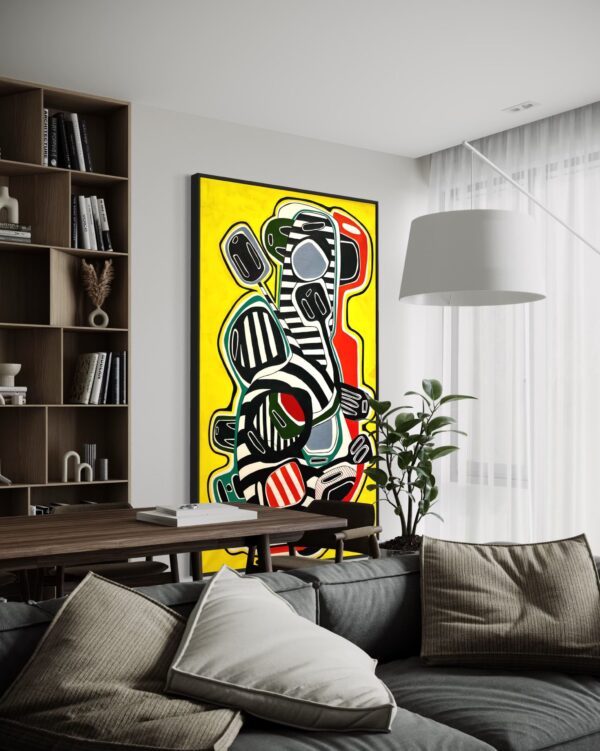 CALHAMBEQUE é uma obra feita pelo artista plástico Alois Hunka.
