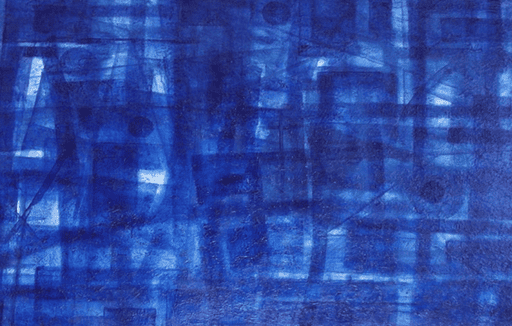Essas obras correspondem a fase de cores monocromáticas do artista.