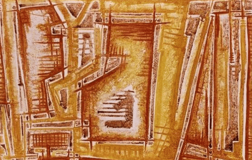 Essas obras correspondem a fase de cores monocromáticas do artista.