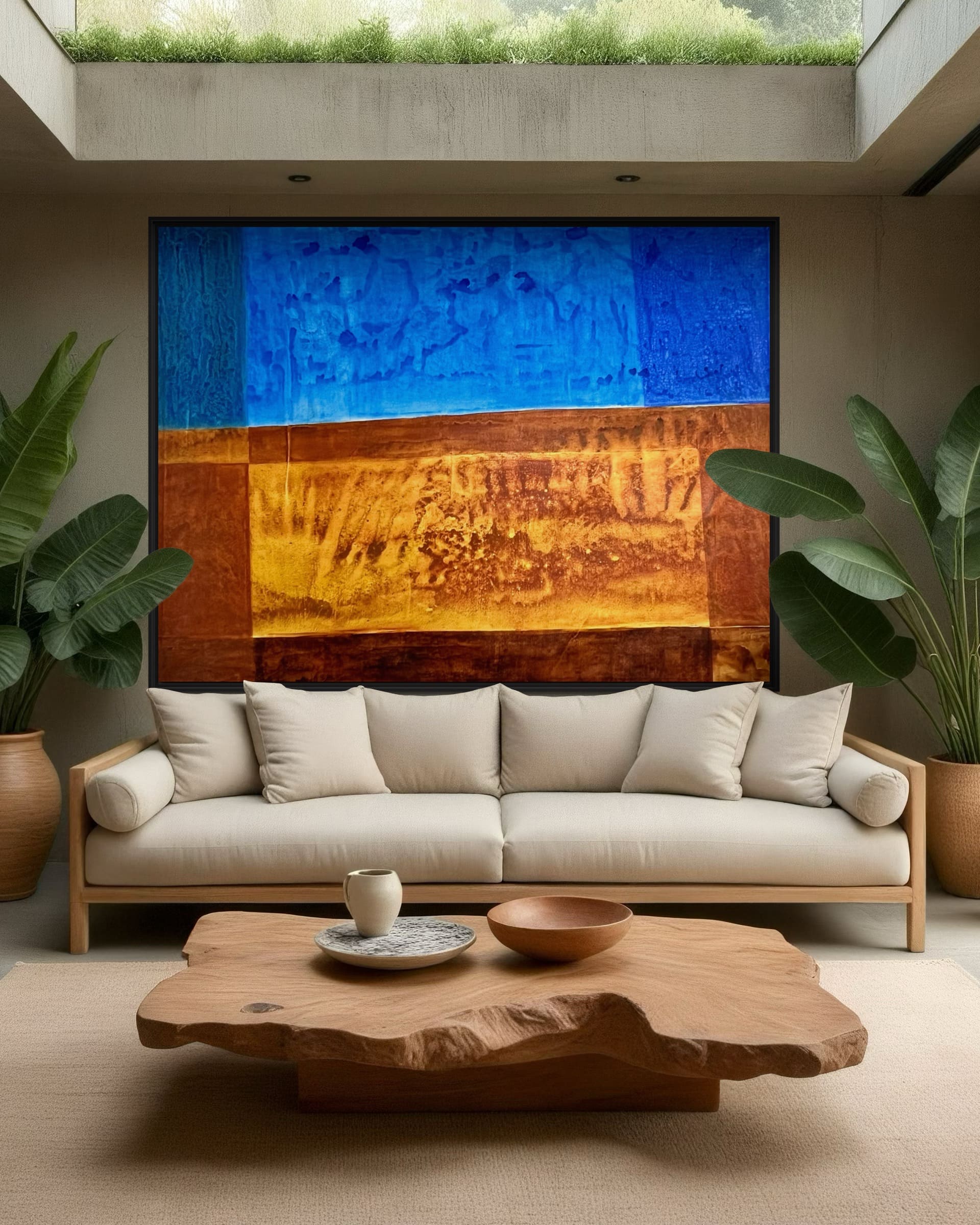 PRAIA DOURADA é uma obra feita pelo artista plástico Alois Hunka.
