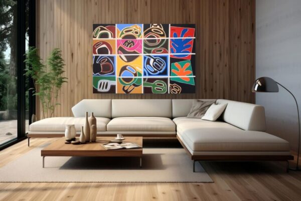 Referência a Matisse é uma obra feita pelo artista plástico Alois Hunka.
