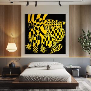 SONHO AMARELO é uma obra feita pelo artista plástico Alois Hunka.