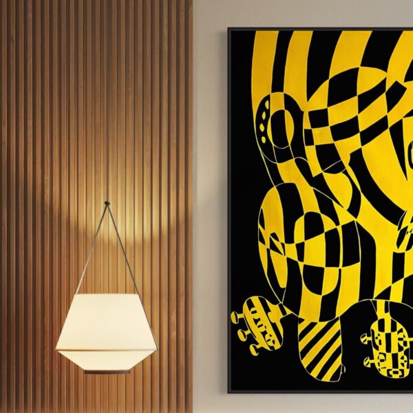 SONHO AMARELO é uma obra feita pelo artista plástico Alois Hunka.