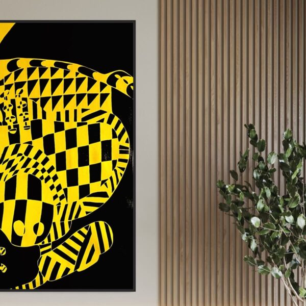 SONHO AMARELO é uma obra feita pelo artista plástico Alois Hunka.