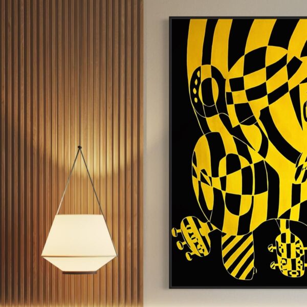 SONHO AMARELO é uma obra feita pelo artista plástico Alois Hunka.
