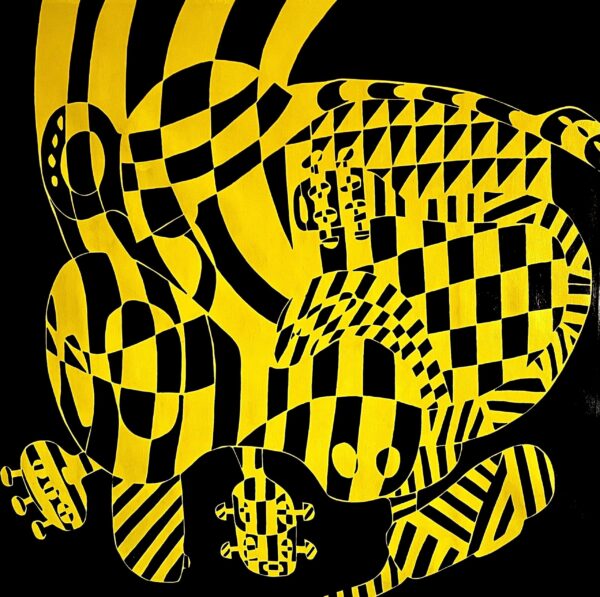 SONHO AMARELO é uma obra feita pelo artista plástico Alois Hunka.