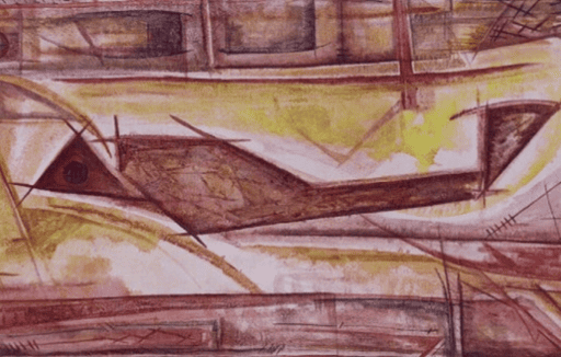 Essas obras correspondem a fase de cores terrosas do artista.