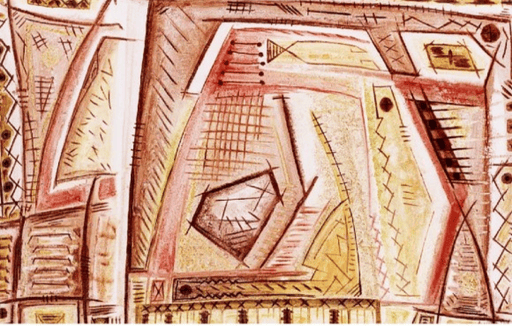 Essas obras correspondem a fase de cores terrosas do artista.