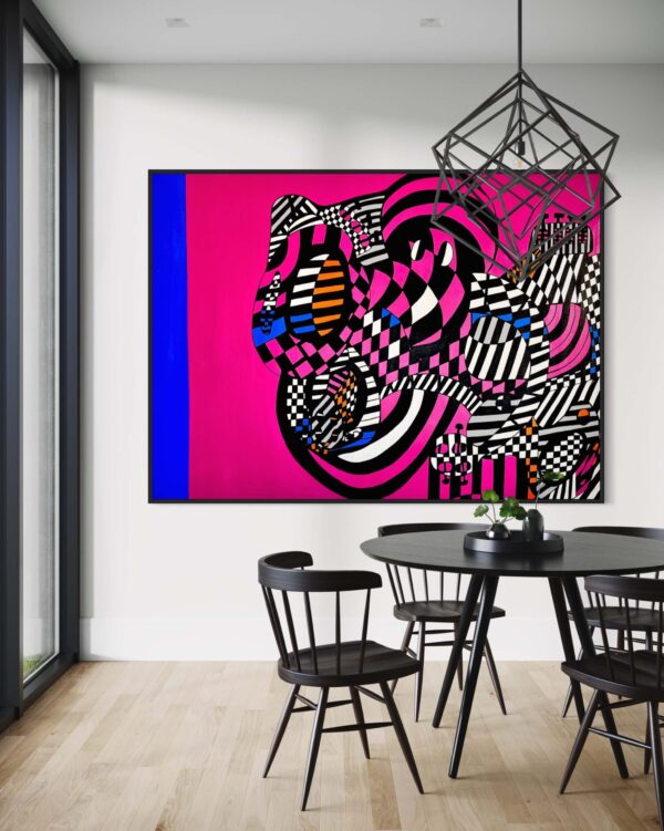 Vortex Rosa é uma obra feita pelo artista plástico Alois Hunka.