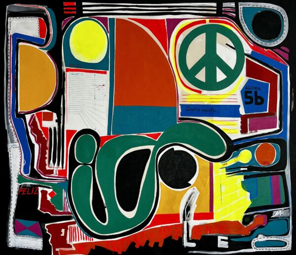 WOODSTOCK é uma obra feita pelo artista plástico Alois Hunka sob sua assinatura Oslawansky. O Artista assina as peças com a palavra “OK”.